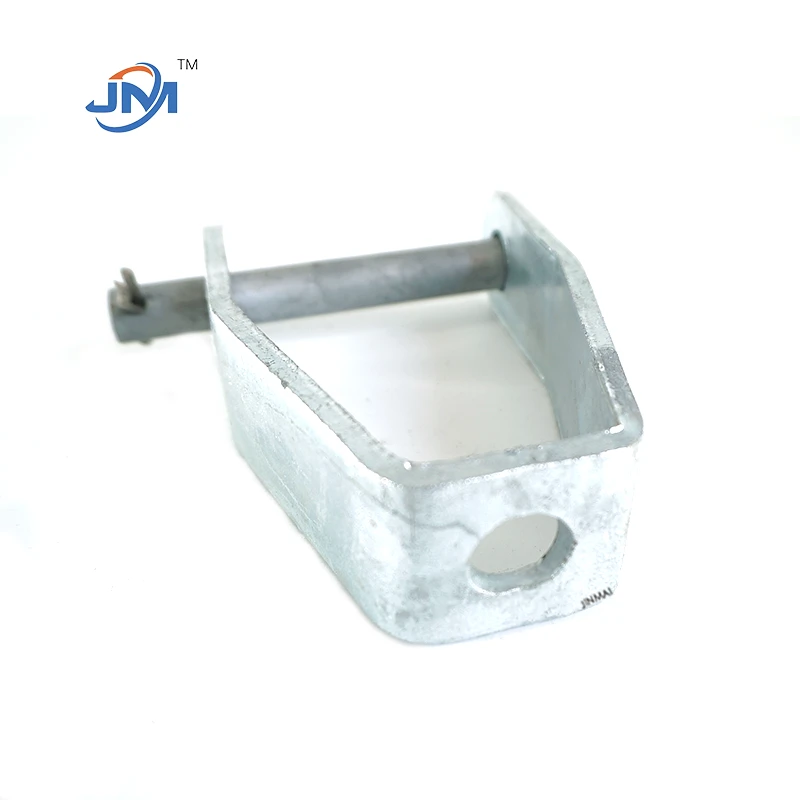 سخت افزار خط قطبی گالوانیزه داغ براکت Clevis ثانویه